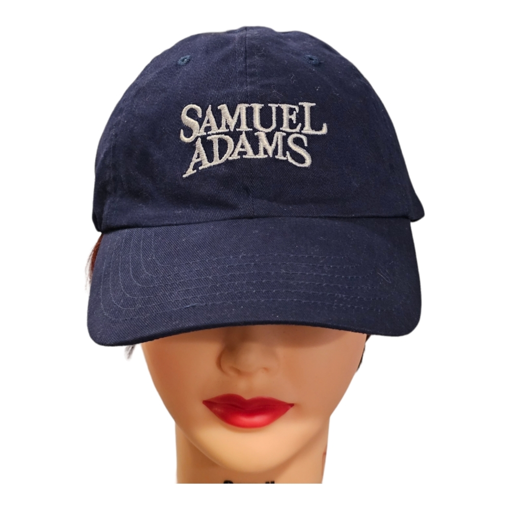 Samuel Adams Baseball Hat Cap Snap‎ Closure Adult Blue The Boston Beer Company